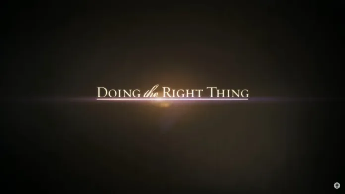 Doing The Right Thing